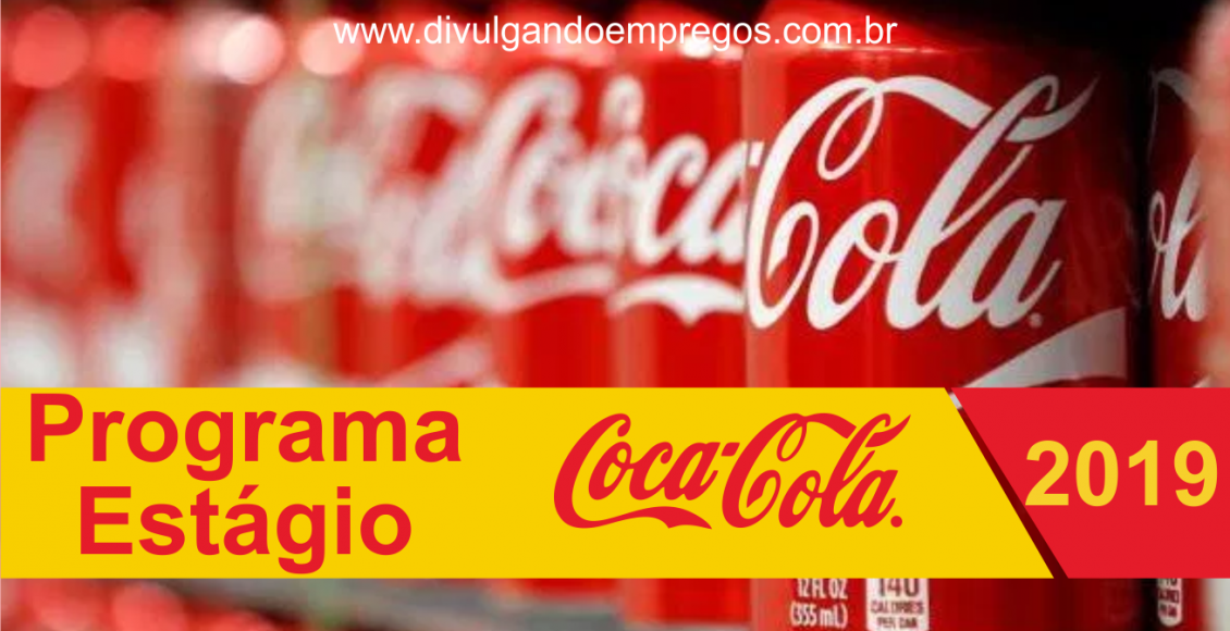 Coca-Cola está selecionando estagiários em São Paulo