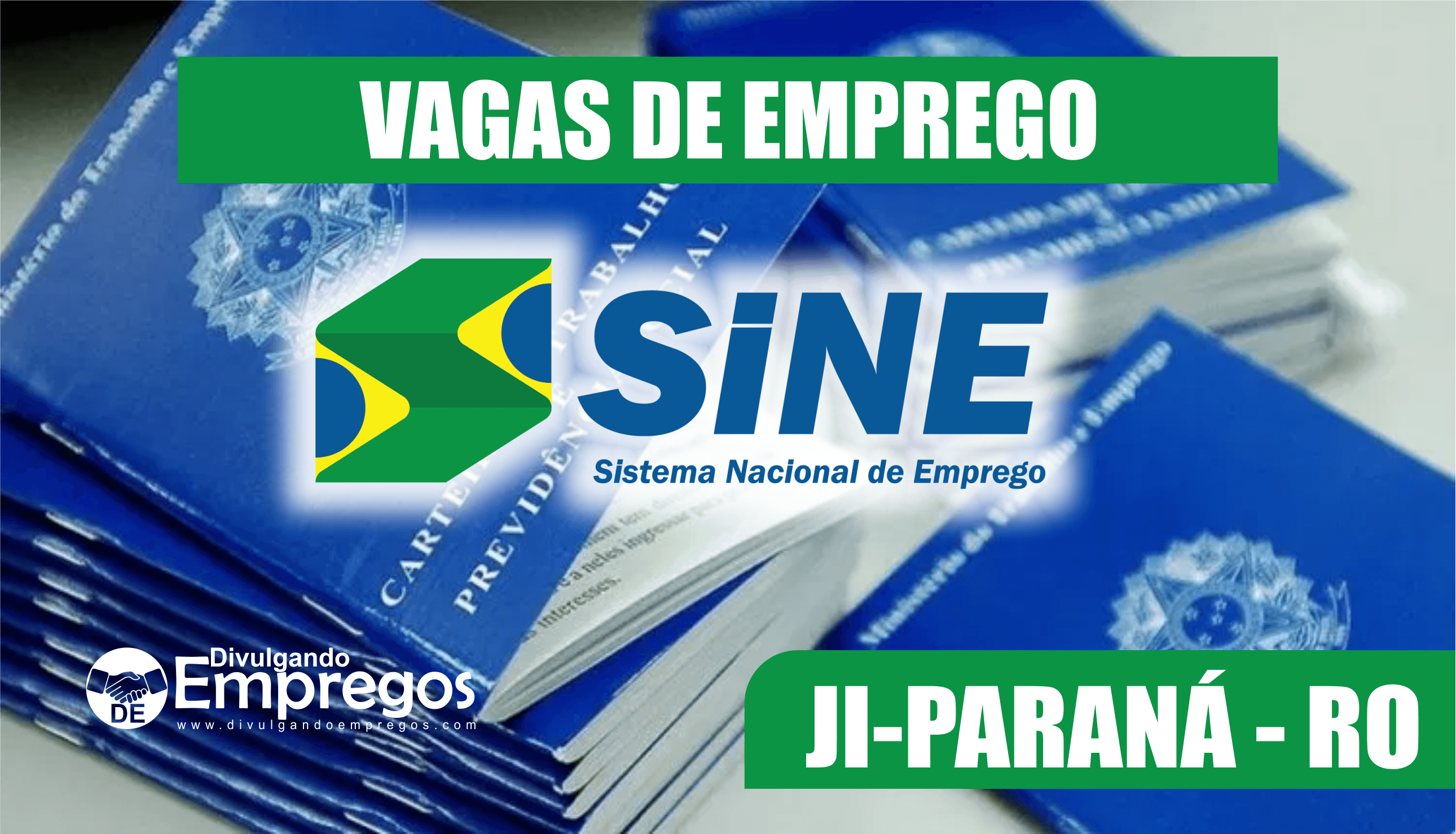 agas de Emprego do SINE de Jí-Paraná
