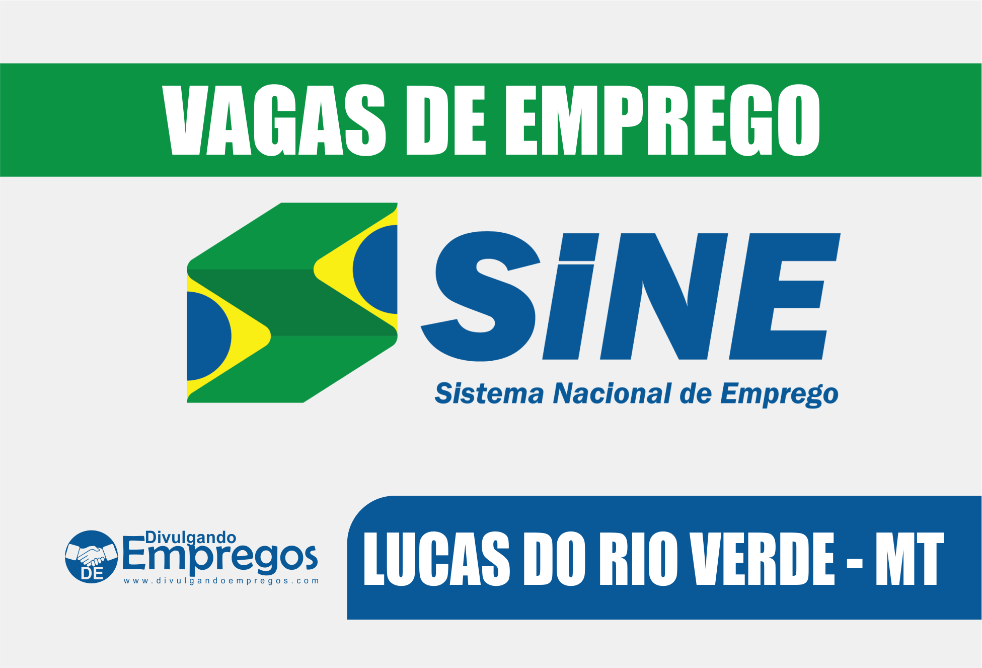SINE – Lucas do Rio Verde/MT Oferta Mais de 100 Vagas De Emprego agas de Emprego do SINE de Lucas do Rio Verde